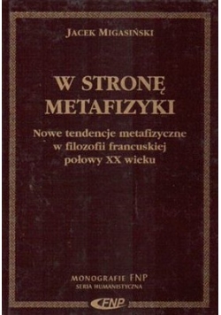 W stronę Metafizyki