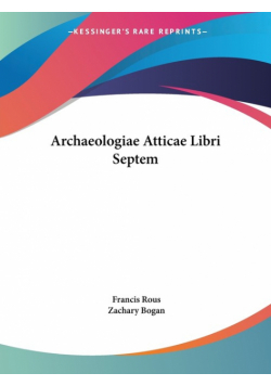 Archaeologiae Atticae Libri Septem