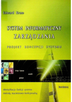 System informatyczny zarządzania