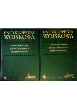 Encyklopedia wojskowa Tom 1 i 2