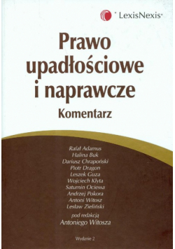 Prawo upadłościowe i naprawcze komentarz