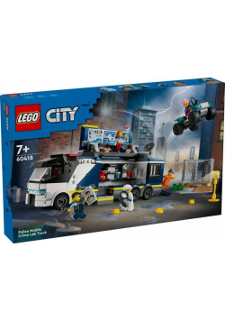 LEGO(R) CITY 60418 Policyjna ciężarówka z laborato..