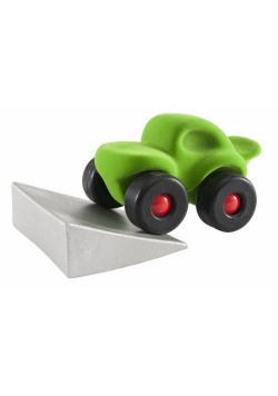 Monster car z podjazdem zielony