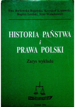 Historia Państwa Prawa i Polski