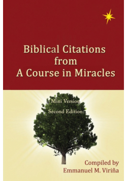 Biblical Citations from A Course in Miracles