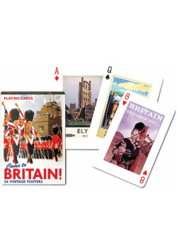 Karty do gry Piatnik 1 talia Brytania