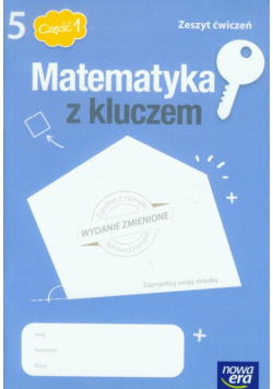Matematyka z kluczem 5 Zeszyt ćwiczeń Część 1