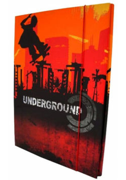 Teczka z gumką Underground.