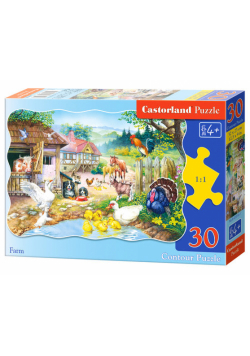 Puzzle konturowe Farm 30