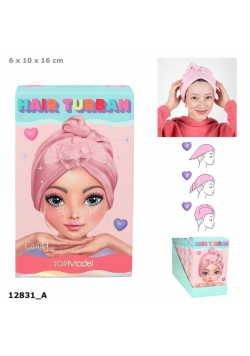 Turban do włosów Top Model BEAUTY&ME 12831A