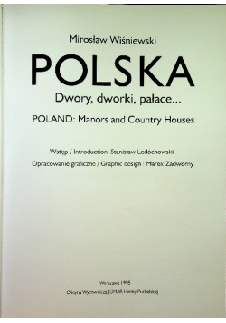 POLSKA  Dwory  dworki palace  POLAND Manors and Country Houses