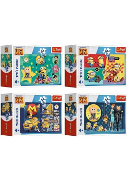 Puzzle 54 mini Z Minionkami fajnie jest mix TREFL