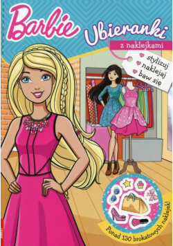 Barbie Ubieranki z naklejkami