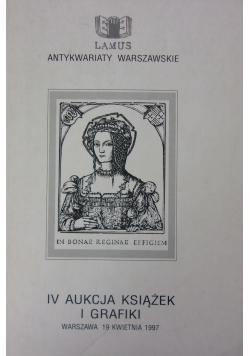 IV Aukcja książek i grafiki