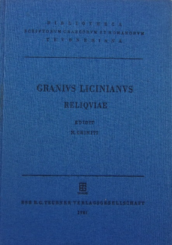 Granivs Licinianvs Reliqviae