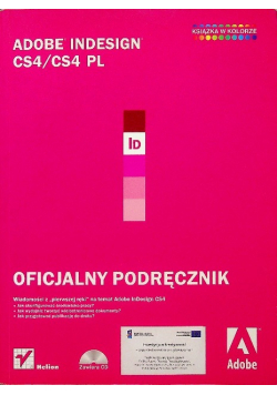 Adobe InDesign CS4 / CS4 PL Oficjalny podręcznik