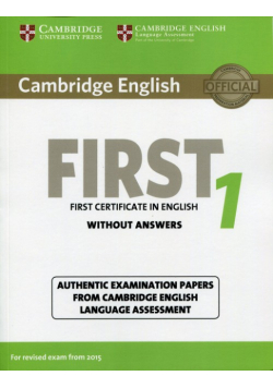 Cambridge English First 1 without answers