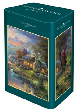 Puzzle 500 THOMAS KINKADE Cud natury (puszka)