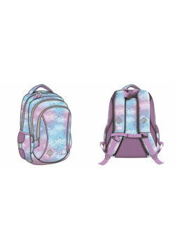 Plecak 3-komorowy Pastel Stars