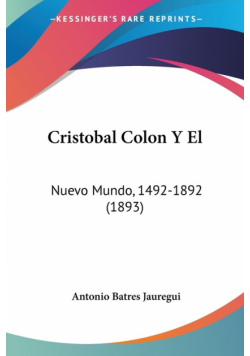 Cristobal Colon Y El