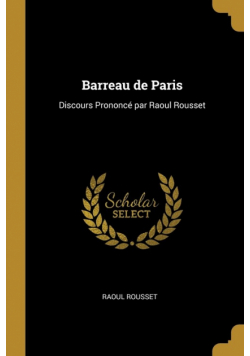 Barreau de Paris