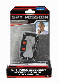 Zmieniacz głosu Spy Mission z możliwością nagrywania RPSPY03