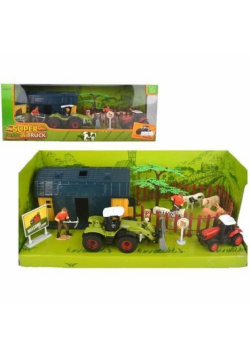 Farma z traktorem