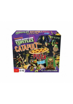 Żółwie Ninja Catapult Pizza Game