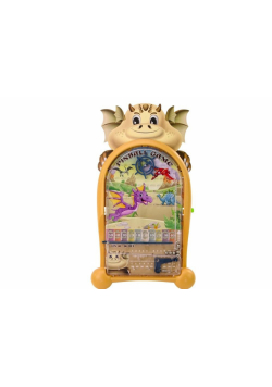 Pinball Dinozaury Smoki beżowy