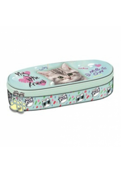 Piórnik saszetka usztywniona My Little Friend Mint Kitty