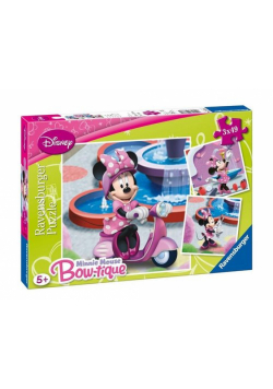 Puzzle Myszka Minnie w Parku 3 x 49