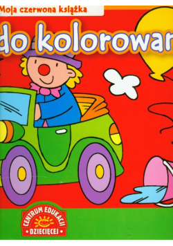 Plakaty do kolorowania Moja czerwona książka