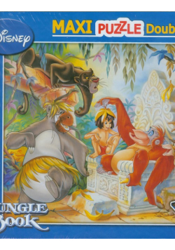Puzzle dwustronne Maxi 108 Disney Jungle Book