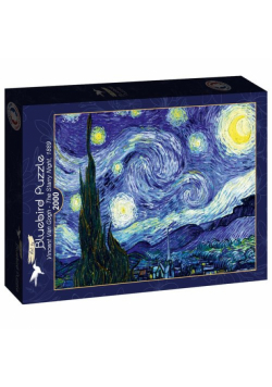 Gwiaździsta noc, Vincent van Gogh,1889 Puzzle 2000