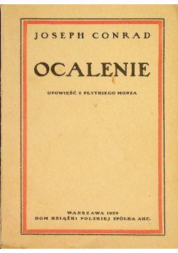 Ocalenie Część  IV do VI 1929 r.