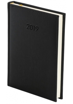Kalendarz 2019 B5 Vivella Dzienny Czarny