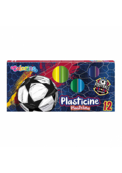 Plastelina Colorino Football 12 kolorów