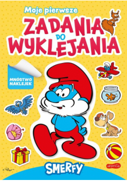 Smerfy Moje pierwsze zadania do wyklejania