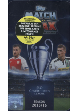 Topps Match Attack Liga mistrzów Mega puszka