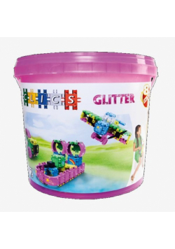 Wiaderko 8 w 1 Glitter
