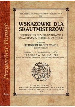 Wskazówki dla skautmistrzów