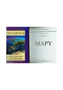 Geografia fizyczna tom 1 Zbiór zadań wraz z odpowiedziami Poziom podstawowy i rozszerzony Matura 2015 + Mapy, nowa