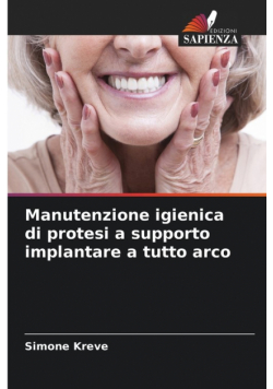 Manutenzione igienica di protesi a supporto implantare a tutto arco