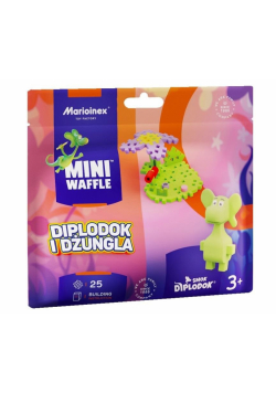 Mini Waffle 25el Smok Diplodok i Dżungla