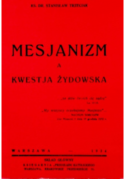 Mesjanizm a kwestja żydowska