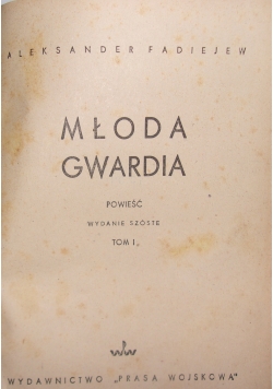 Młoda gwardia 1950 r.