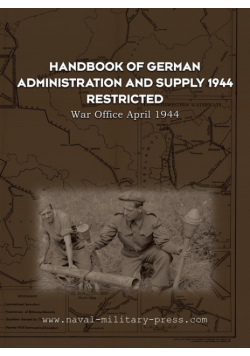 Handbook Of German Administration And Supply 1944