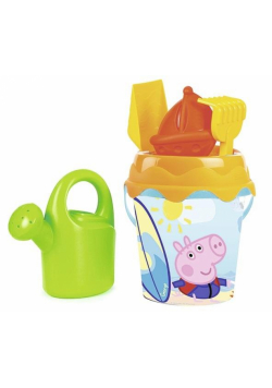 Wiaderko Świnka Peppa z akcesoriami