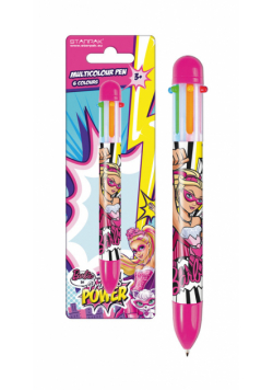 Długopis wielokolorowy Barbie Power