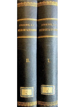 Exhortationes domesticae  Tom I i II 1913 r.